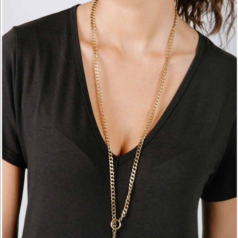 *SOLD* Smash & tess gold everyway necklace